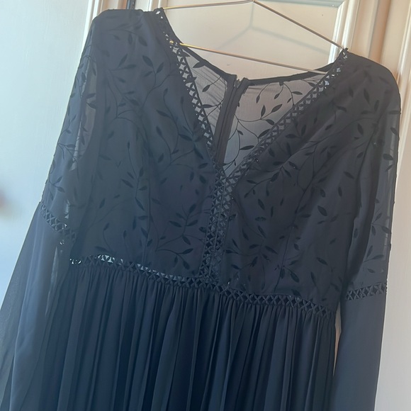 Beautiful Pleated Maxi Dress - Picture 2 of 5